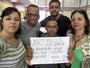 Professores da Escola Estadual João Baptista em SP se solidarizam com a luta da UERJ