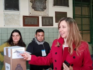 ARGENTINA: Myriam Bregman vota: “A Frente de Esquerda escolheu estar junto dos trabalhadores”