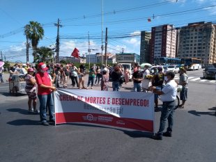 Rodoviários do Recife protestam por aumento da frota e EPIs