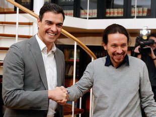 Sánchez e Iglesias: sem acordos em uma negociação que acaba de começar