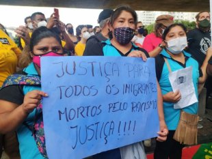 Comunidade boliviana se soma à luta por Justiça por Moïse em SP