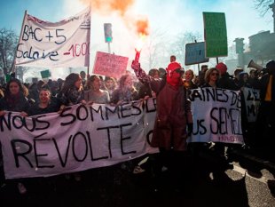Jornadas de luta da juventude sacodem França, Argentina e Chile