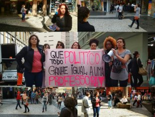 Começou hoje campanha da Professora Maíra Machado nas ruas de Santo André