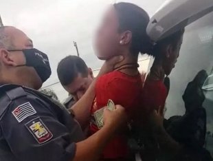 PM enforca violentamente jovem de 21 anos durante abordagem em Iacanga (SP)