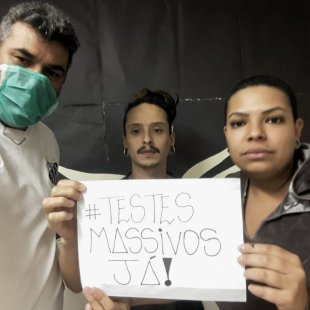 #TestesMassivosJá: Comitê Esquerda Diário ABC impulsiona campanha de fotos