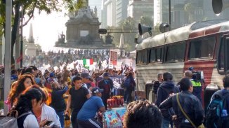 Cidade do México: grande marcha contra o Gasolinazo de Peña e as multinacionais