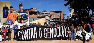 Comunidade São Remo se manifesta contra mais uma absurda prisão de dois jovens negros