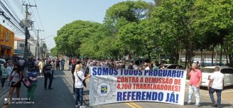 Professores de São Paulo apoiam a greve dos trabalhadores da Proguaru