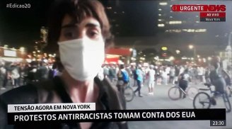 Globo escancara racismo e acusa manifestante negro preso de estar tentando “bater carteira”