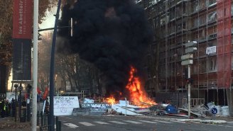 Barricadas são levantadas em Toulouse contra a repressão