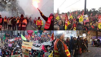 [AO VIVO] França: 13º dia de greve dos transportes, com repressão policial