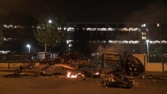 Noites de revolta no subúrbio de Paris