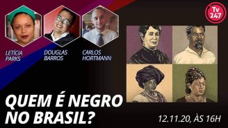 Letícia Parks participará hoje às 16h de debate na TV247: “Quem é negro no Brasil?”