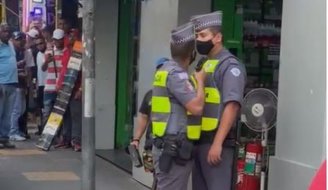 Discussão entre policiais em São Paulo demonstra a truculência diária com a população