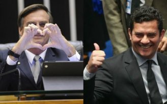 Moro golpista parabeniza Bolsonaro e visa reformas em seu governo 