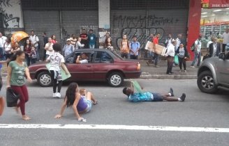 Manifestação por moradia pára ruas do centro de São Paulo nessa sexta-feira
