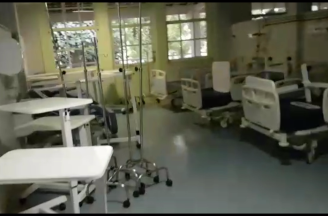 DENÚNCIA: Hospital Estadual Anchieta está vazio, apesar de equipado e com trabalhadores