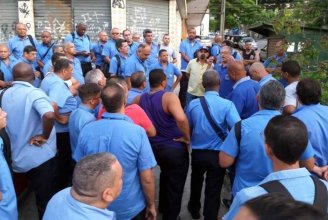 Rodoviários da Viação Acari no Rio entram em greve por pagamento dos salários