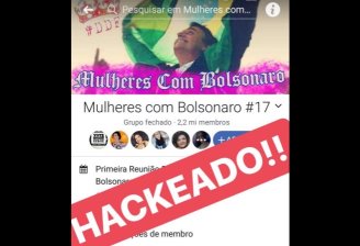 Grupo de mulheres contra Bolsonaro no Facebook é hackeado por apoiadores do candidato