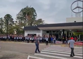 Trabalhadores da Mercedes em Campinas entram em greve, Marcello Pablito expressa toda solidariedade