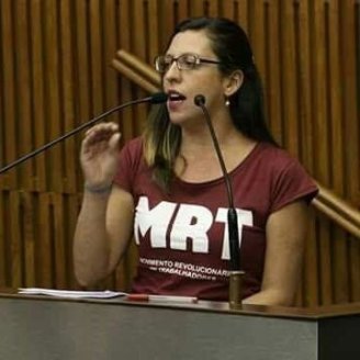 “O governo fala em datas para nos confundir, mantenhamos a organização contra a reforma”, diz Maíra Machado