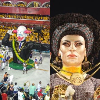 De Bozonaro a Marielle: 1º dia de carnaval traz críticas ao governo e exaltação de heróis negros