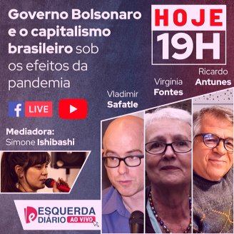 Esquerda Diario impulsiona live com grandes intelectuais da esquerda essa sexta, 03, às 19h