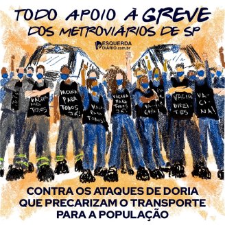 O papel do Esquerda Diário na greve dos metroviários