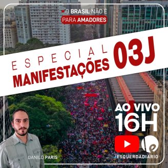 Acompanhe o 3J com análise e cobertura ao vivo, no O Brasil não é para amadores 