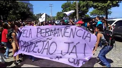 UFF-Niterói tem dia de ato pelo direito a bandejão em todos os Campus