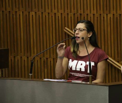Santo André: Professora Maíra Machado, fala sobre sua pré-candidatura em atividade do PSOL 