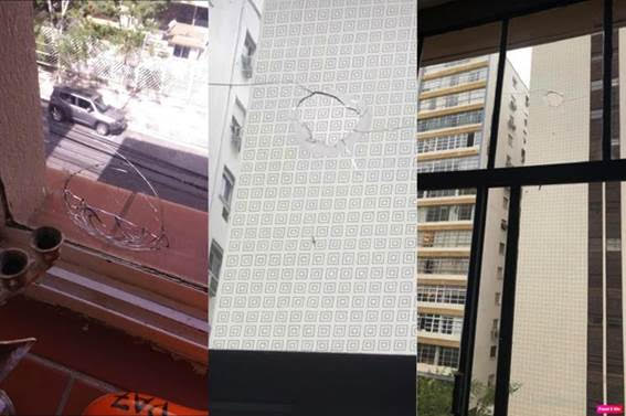 No centro de SP, casas de moradores que fizeram panelaços contra Bolsonaro são baleadas