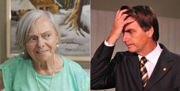 Mãe de Bolsonaro, Olinda, morre aos 94 anos em Registro, SP