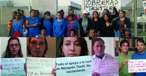 Trabalhadores do Brasil se solidarizam com operárias têxteis da Argentina