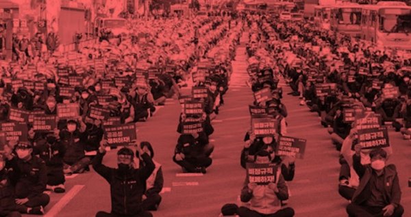 ÁSIA | Mais de meio milhão de operários em greve na Coreia do Sul: isso não é Round 6 