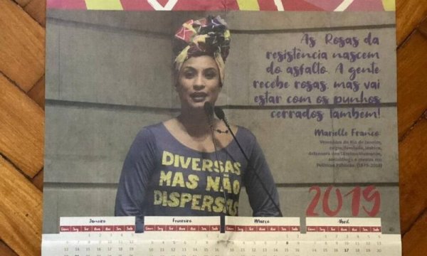 Universidade do Rio demite professoras por participação em ato contra Bolsonaro e imagem de Marielle