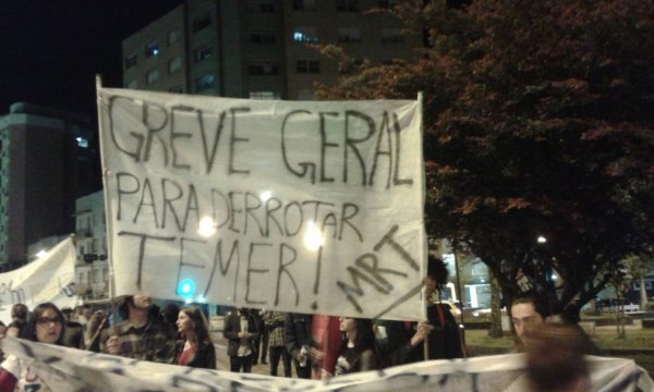 Seguir nas ruas contra o golpe. Um debate com os manifestantes de Caxias do Sul