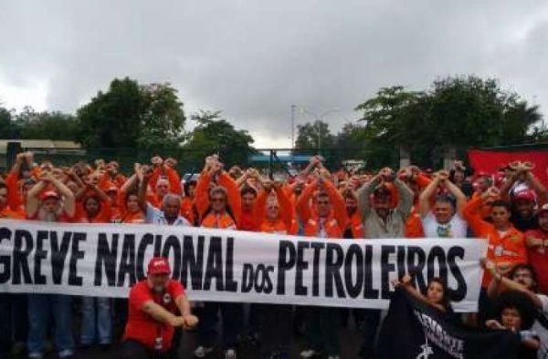 Já são 10 dias de Greve dos Petroleiros com adesão em todo o sistema Petrobras