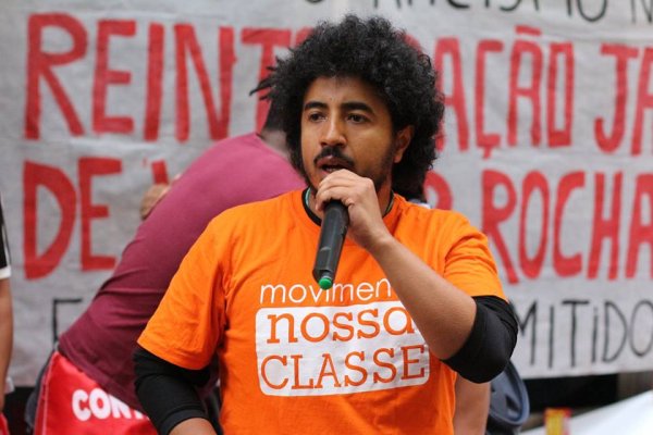 Pablito: "Bolsonaro é um governo de milionários, um inimigo do povo contra todos os direitos trabalhistas"