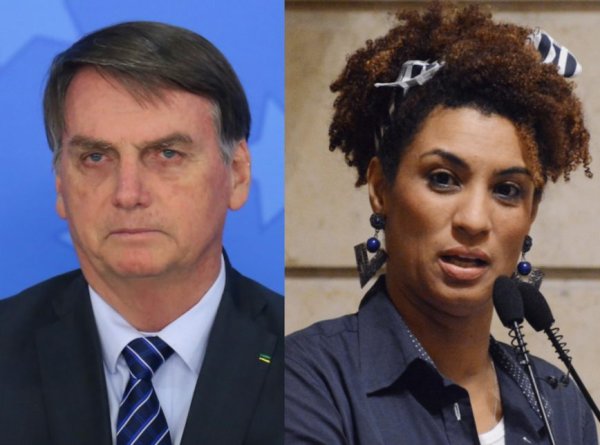 Bolsonaro se compara à Marielle, assassinada por milicianos que sua família defende