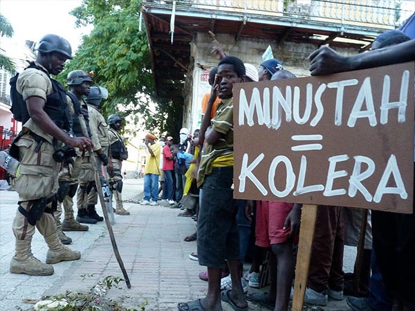 As tropas da ONU são responsáveis pela epidemia de cólera no Haiti